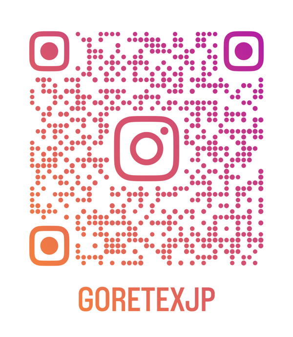 GORE-TEX® BRAND JP公式Instagram QRコード