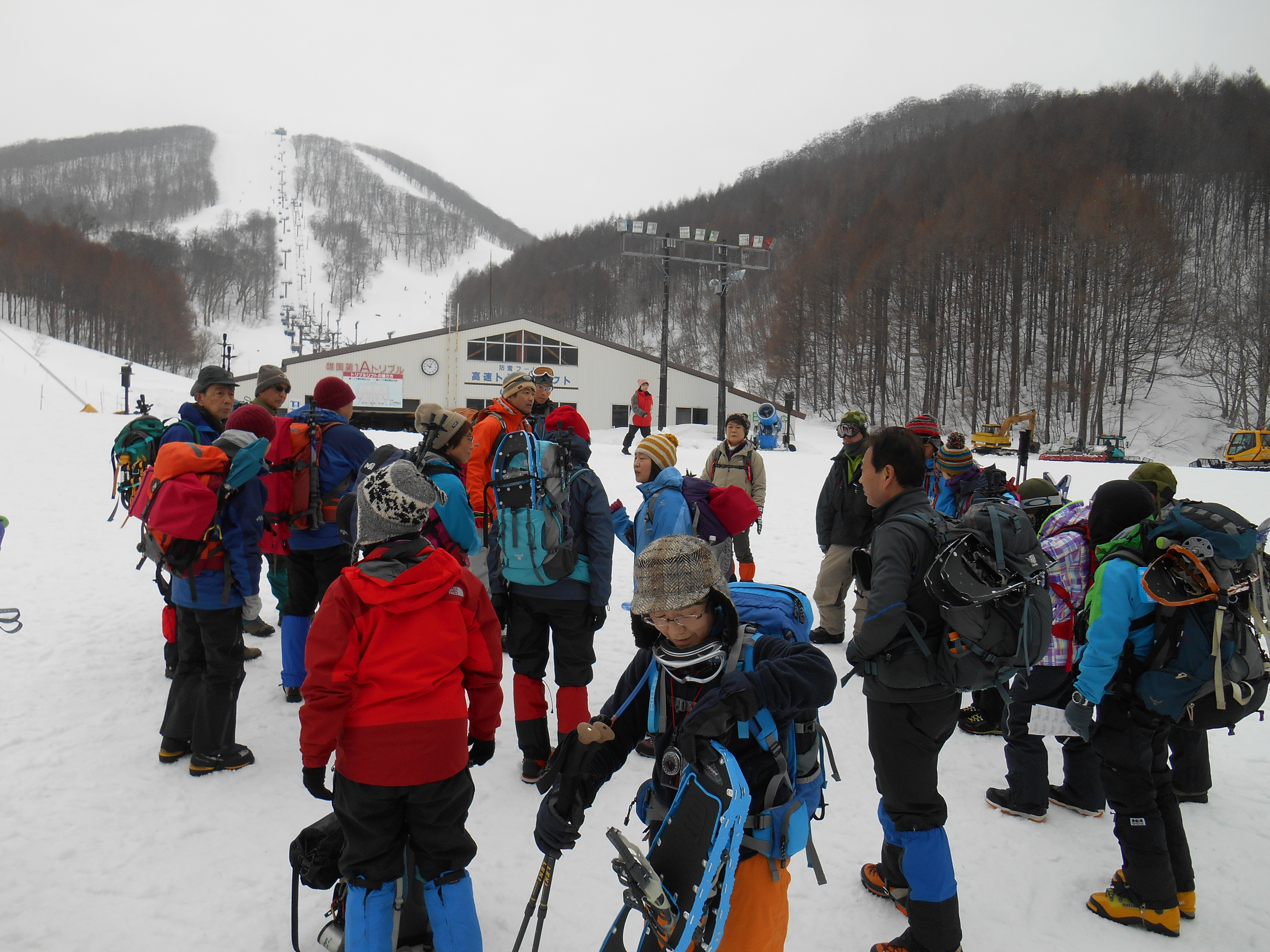 仙台登山学校”雪山の読図とルートファイン…