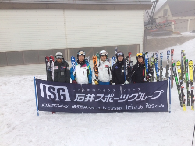 志賀高原ラウンド最終日は熊の湯スキー場に…