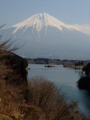 富士山を西側から見ると…