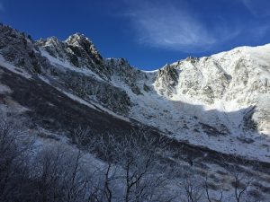 登山学校　中央アルプス　木曽駒ヶ岳と宝剣…