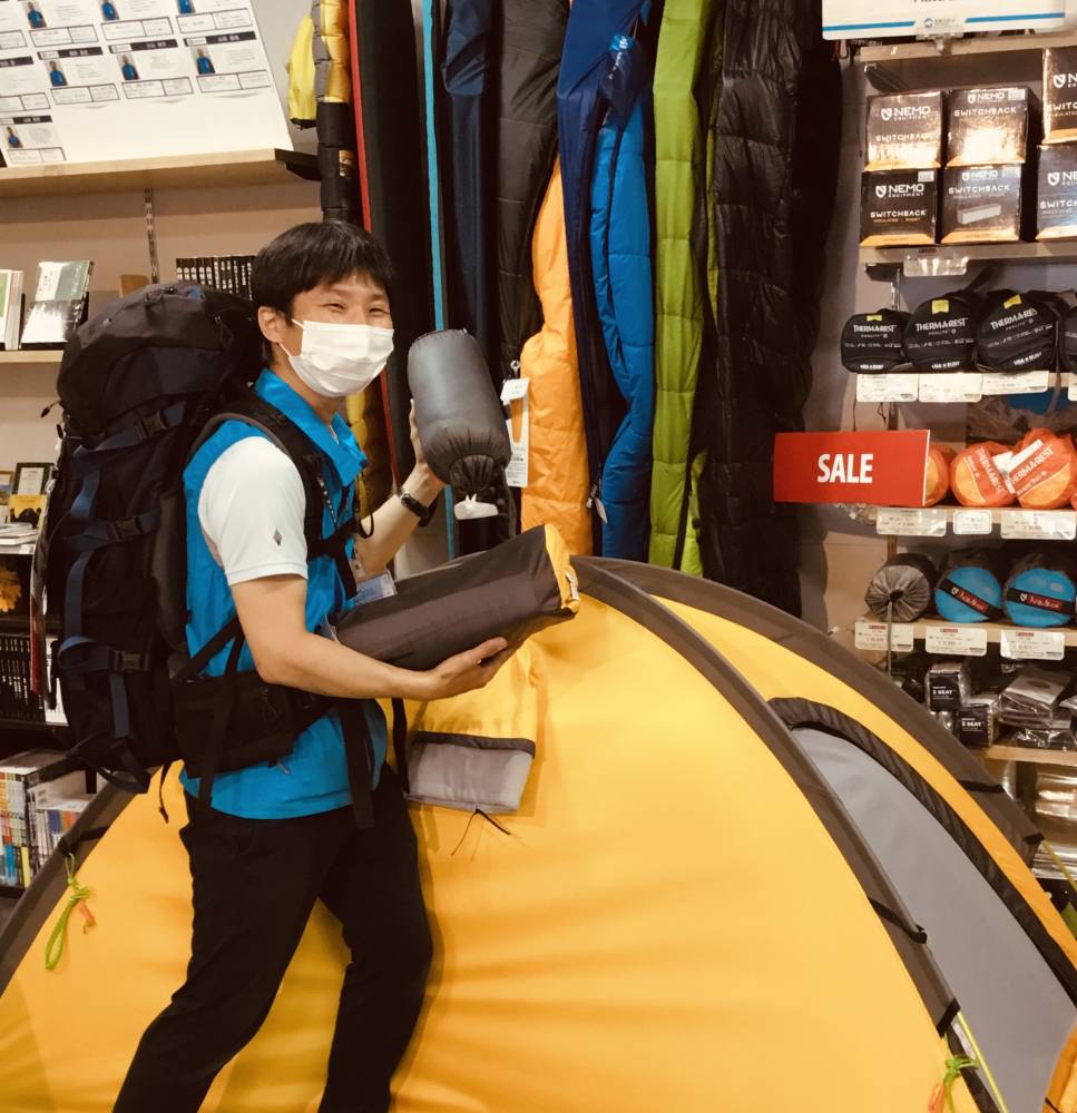 テント泊装備確認登山、実技講習【長野店】