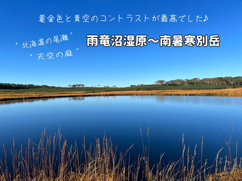 北海道の尾瀬・雨竜沼湿原～南暑寒別岳【札…