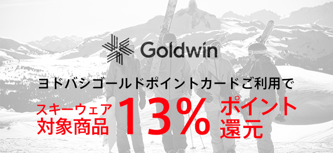 Goldwin SKIWEAR ポイント…